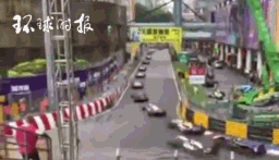 澳门F3赛车严重意外 德国女将战车葡京弯炮弹般撞向采访区